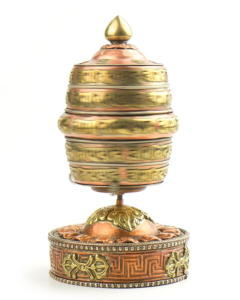 Молитвенный барабан "Дхаран" 15,5 см