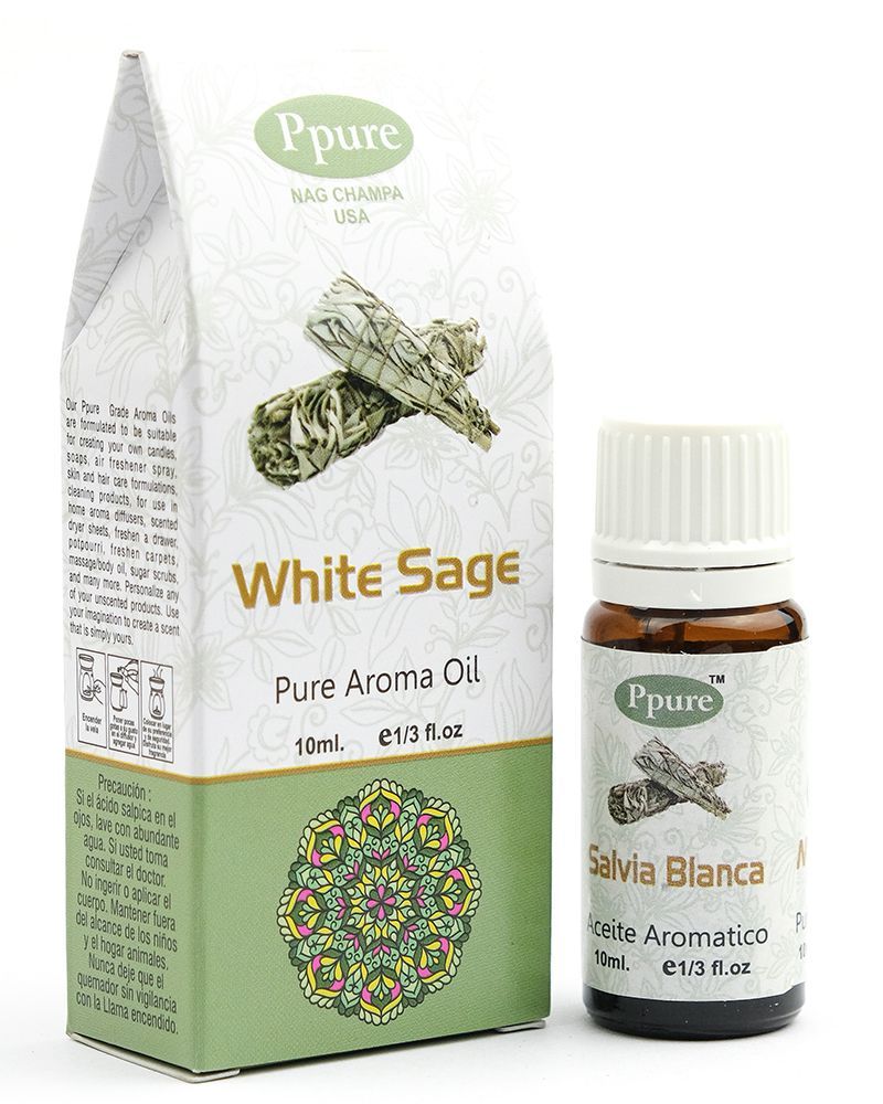 Ароматическое масло Белый Шалфей (White Sage) Ppure