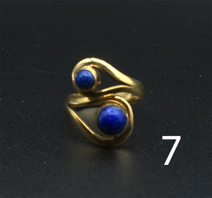 Кольцо с камнем "Гоа" 10