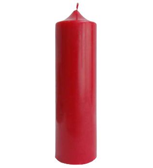 Свеча Алтарная 22 см (красная)