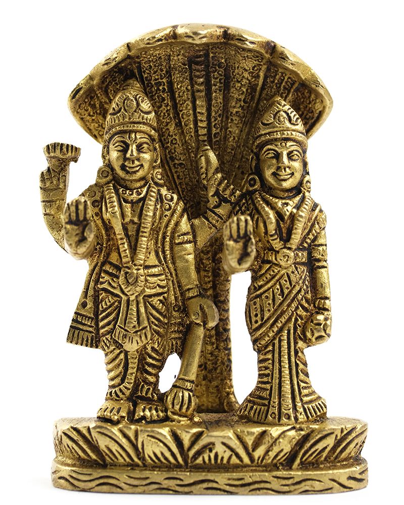 Статуя Вишну и Лакшми (10 см)