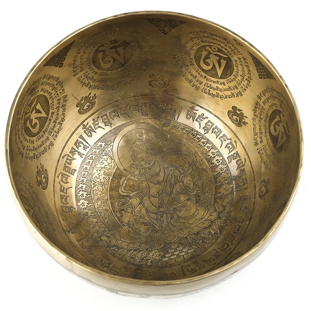 Поющая чаша Дзамбала (19 см) тибетская