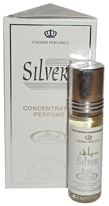 Арабские масла духи Silver (Al-Rehab)