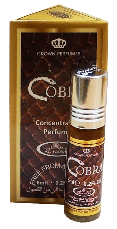 Арабские масла духи Cobra (Al-Rehab)