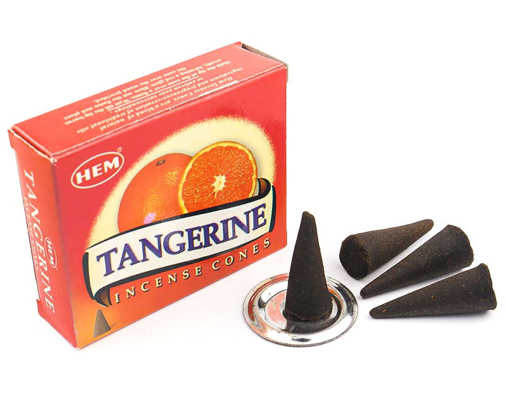 Благовония конусы Мандарин (Tangerine) НEM