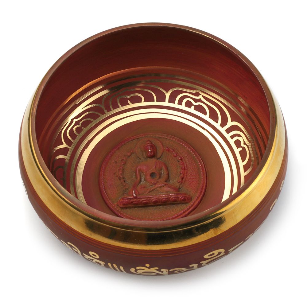 Поющая тибетская чаша Шанти (16,5) 4