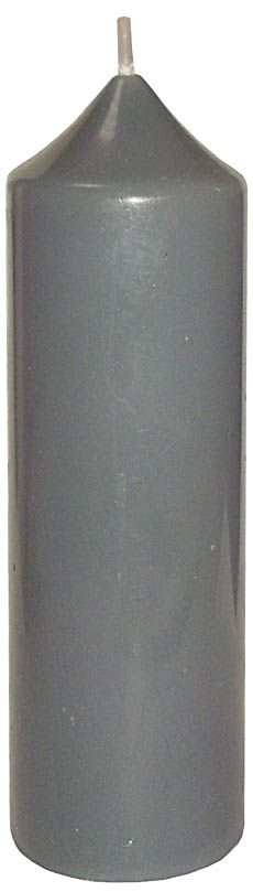 Свеча Алтарная 15 см (серая)