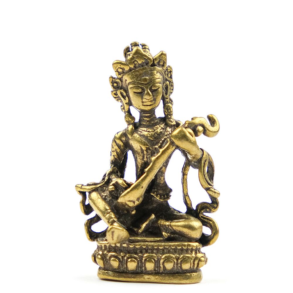 Статуя Сарасвати (тибетский стиль) подвеска