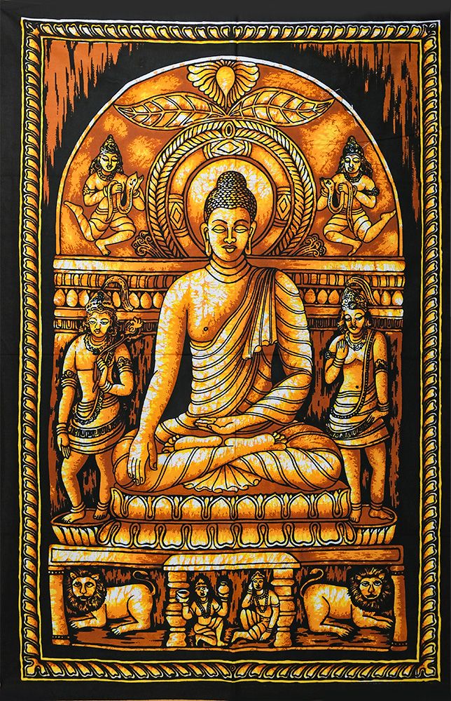 Картина-панно Будда в медитации (5)