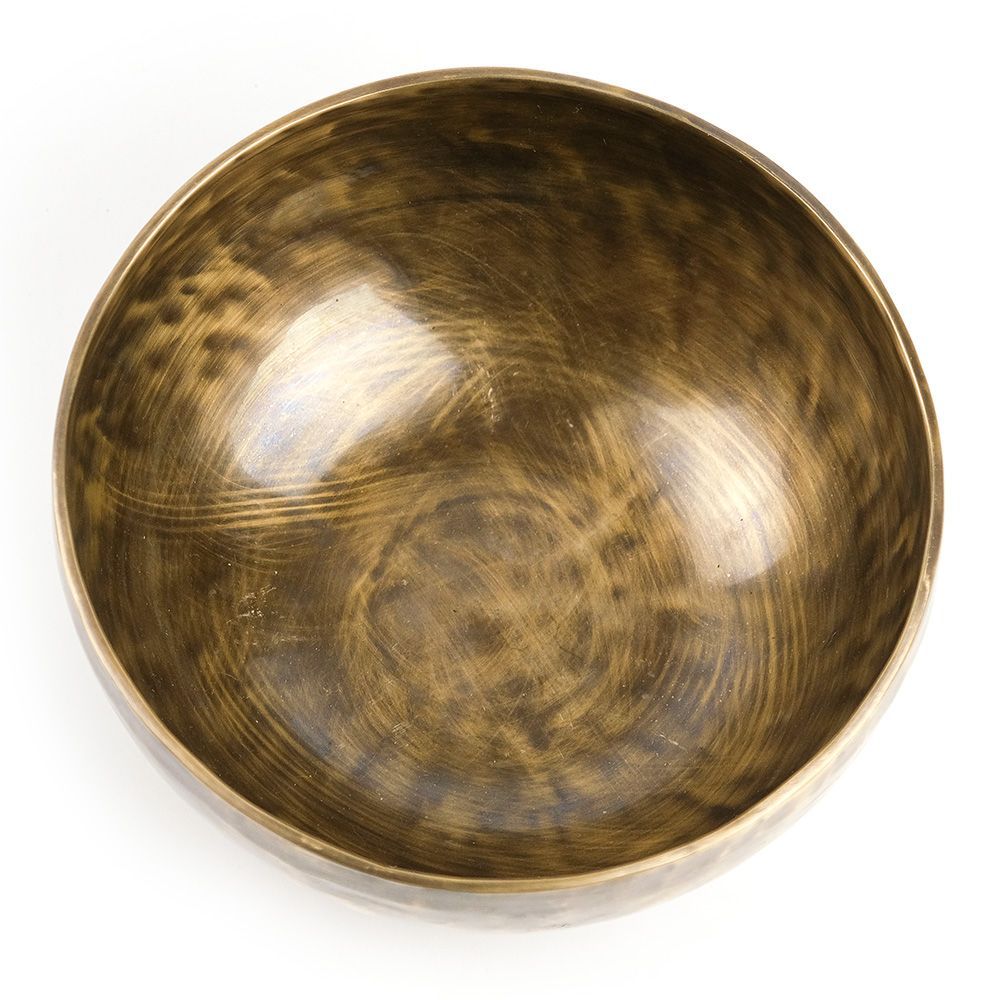 Кованая поющая чаша Тибет (21,5 см) звукотерапия
