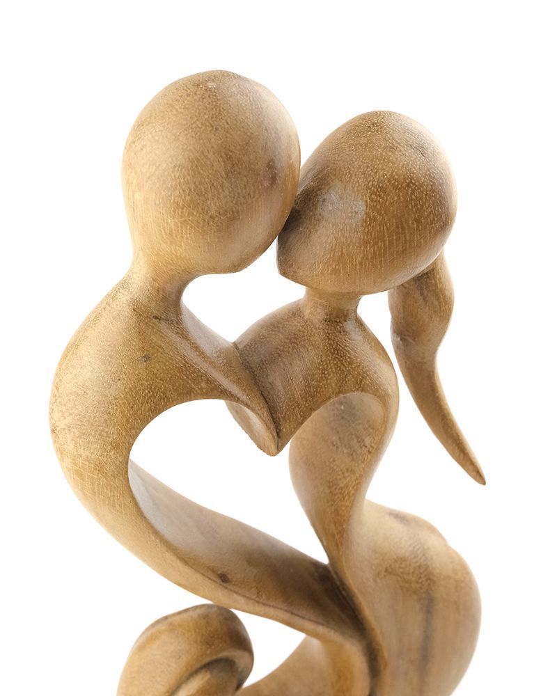 Деревянная статуэтка Абстракция "Вечная любовь" (30,5 см)