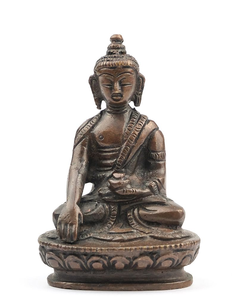 Статуя Будда (Бхумиспарша Мудра) 8 см