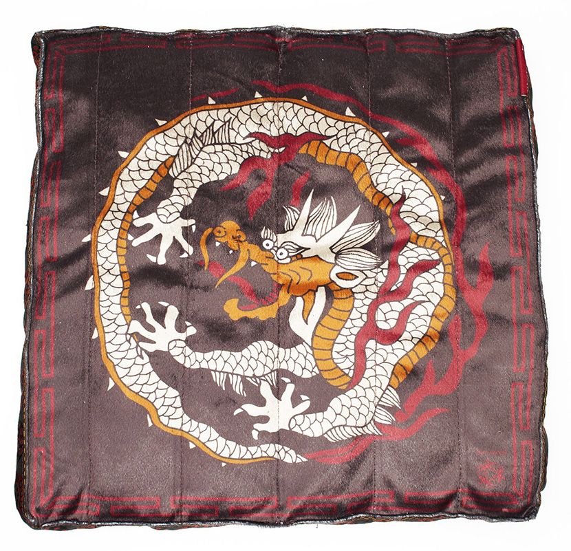 Подушка для медитации Дракон Японский (трансформер)