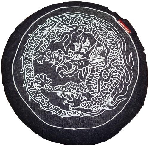 Подушка для медитации Дракон Тибетский 4