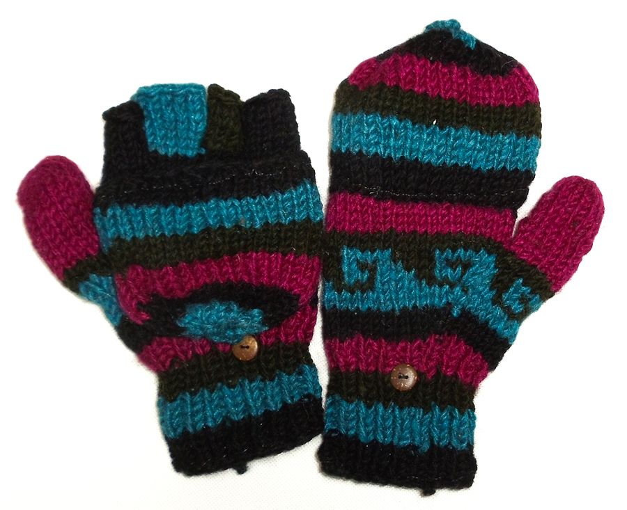 Варежки-перчатки Непал 20