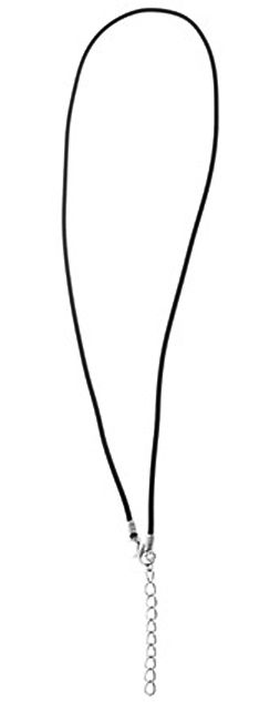 Шнурок для амулета с замком (Кожзам) коричневый