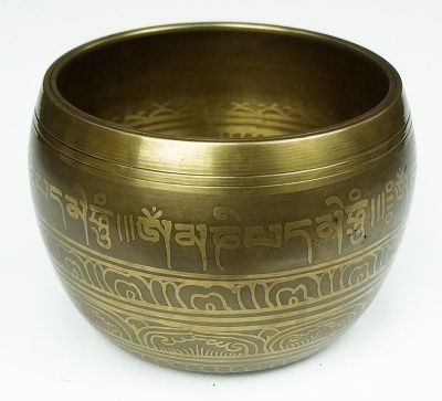 Тибетская поющая чаша Дзен (14,5 см) 3