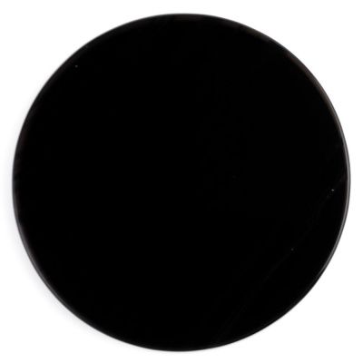 Зеркало магическое черное из Обсидиана (круглое) 15 см