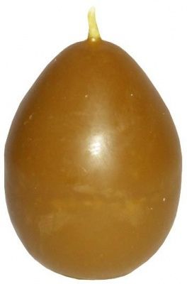 Свеча яйцо Желтая