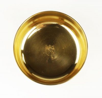 Поющая чаша "Шанти" (13 см) золото