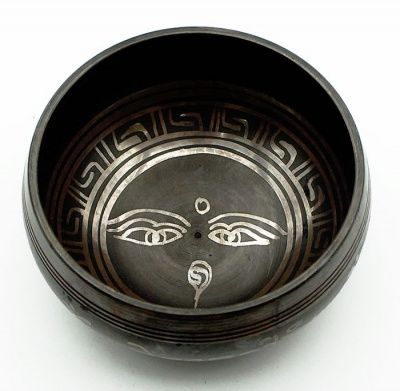 Тибетская поющая чаша Мантра (9 см) 1